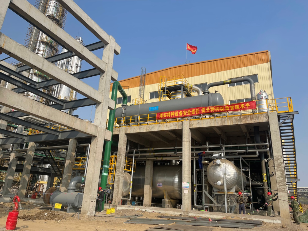 三维化学设计山东润银全国首台套复叠制冷系统一次开车成功