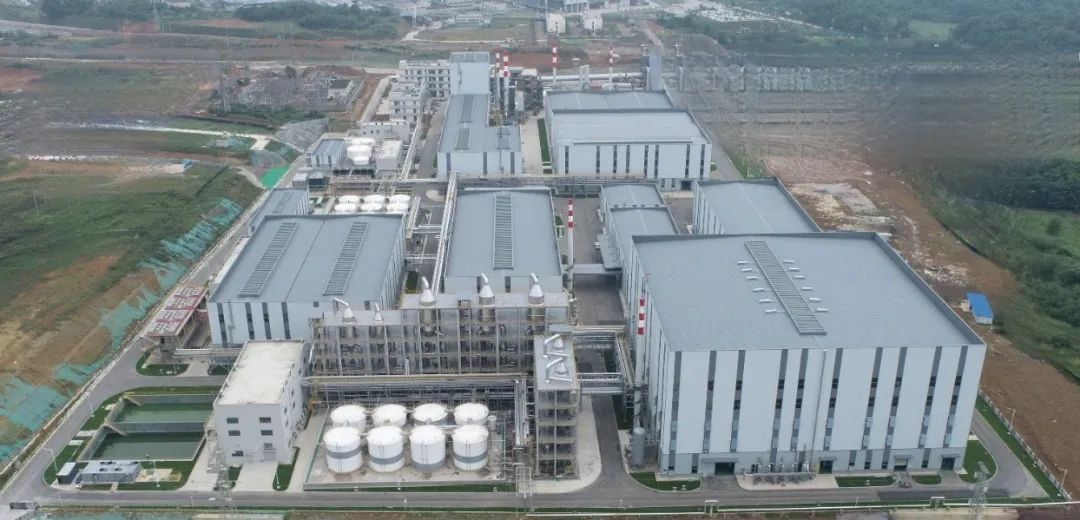 成达公司总承包的宜宾伟能年产2.5万吨电池级氢氧化锂项目顺利完工